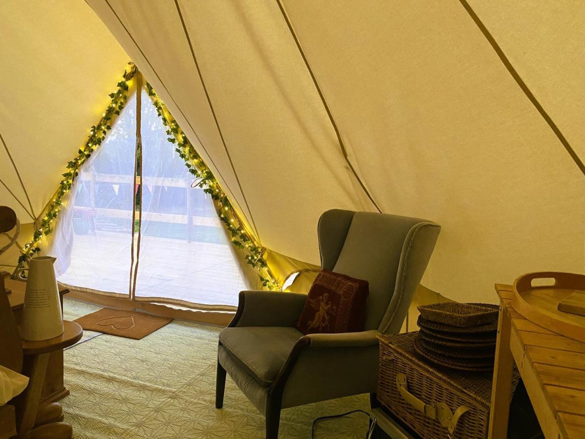 Hope Cottage Bell Tent Retreat Ashbourne  Exterior foto