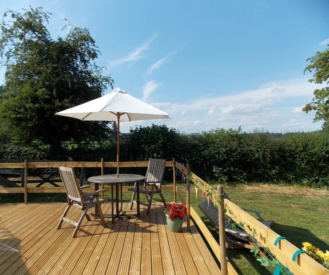 Hope Cottage Bell Tent Retreat Ashbourne  Exterior foto