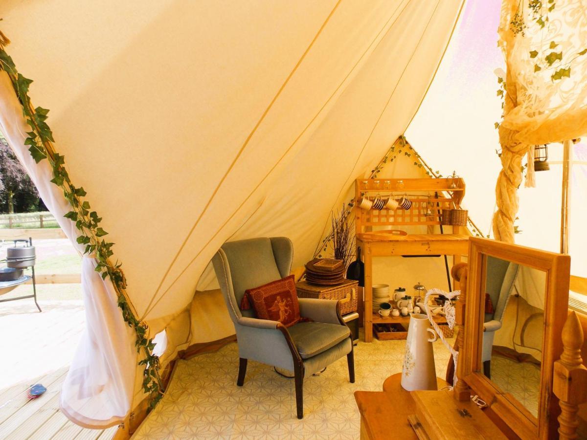 Hope Cottage Bell Tent Retreat Ashbourne  Exterior foto