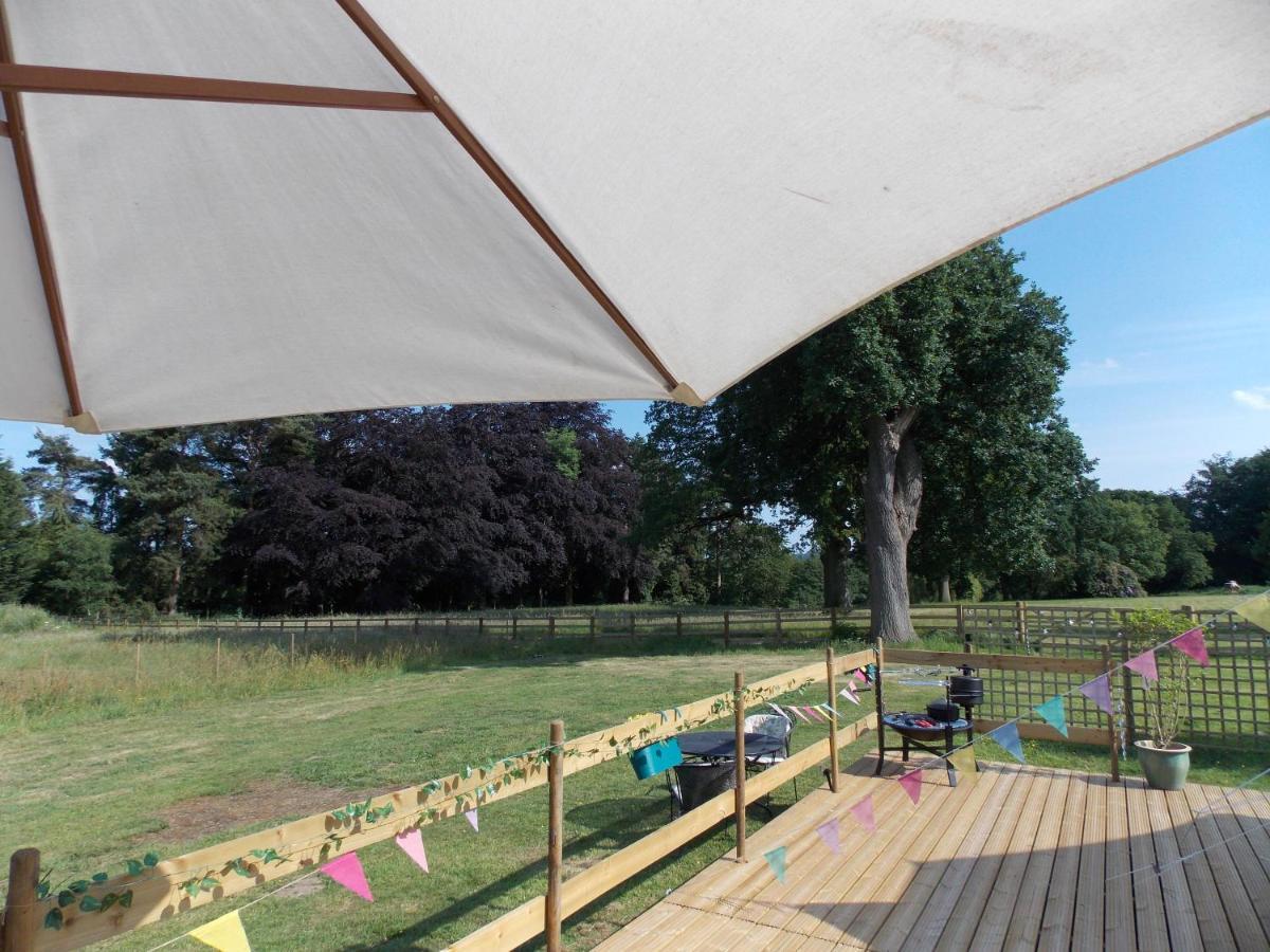 Hope Cottage Bell Tent Retreat Ashbourne  Exterior foto