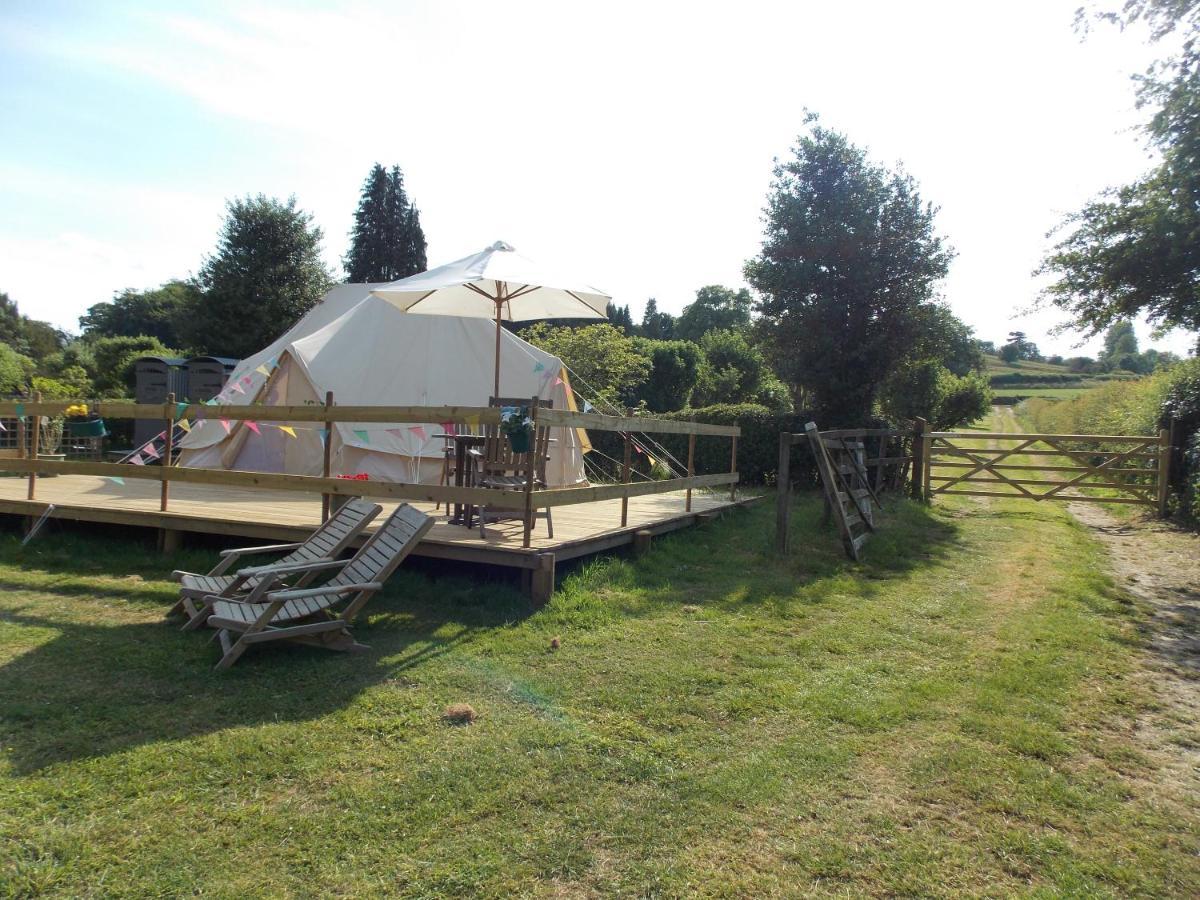 Hope Cottage Bell Tent Retreat Ashbourne  Exterior foto