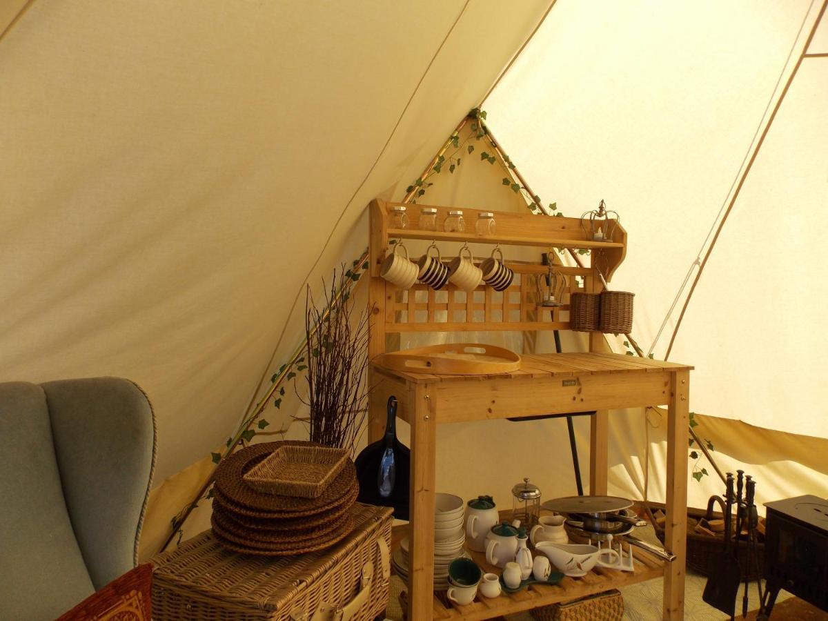 Hope Cottage Bell Tent Retreat Ashbourne  Exterior foto